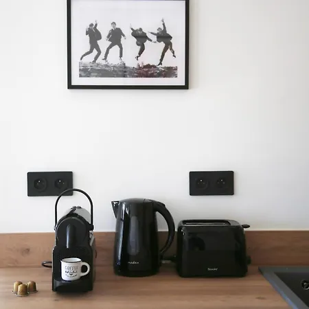 3p Avec Terrasse Dans La Vieille Apartament *